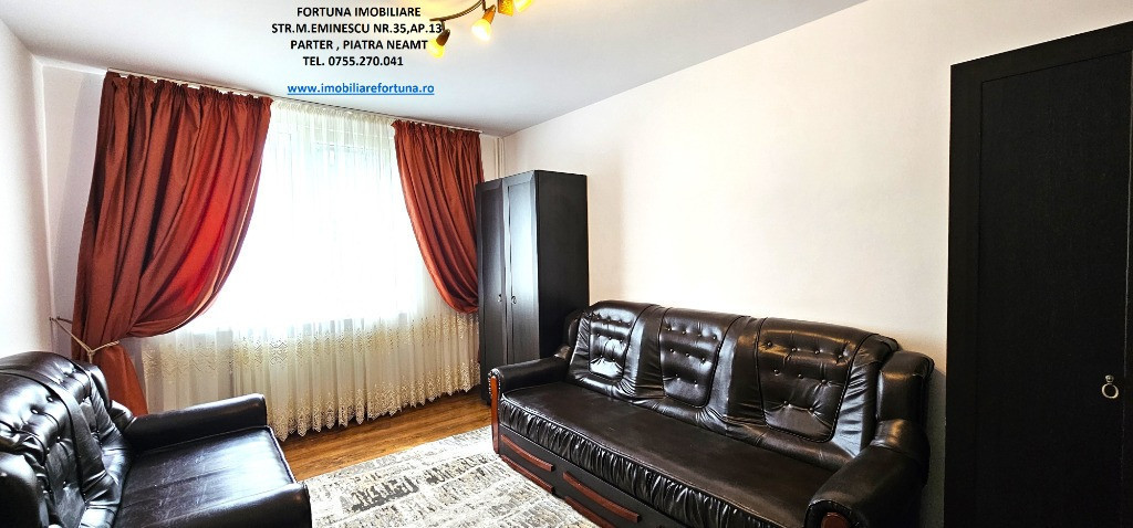 Apartament 2 camere,echipat complet, etaj 2, boxa, Central-Scoala nr.2