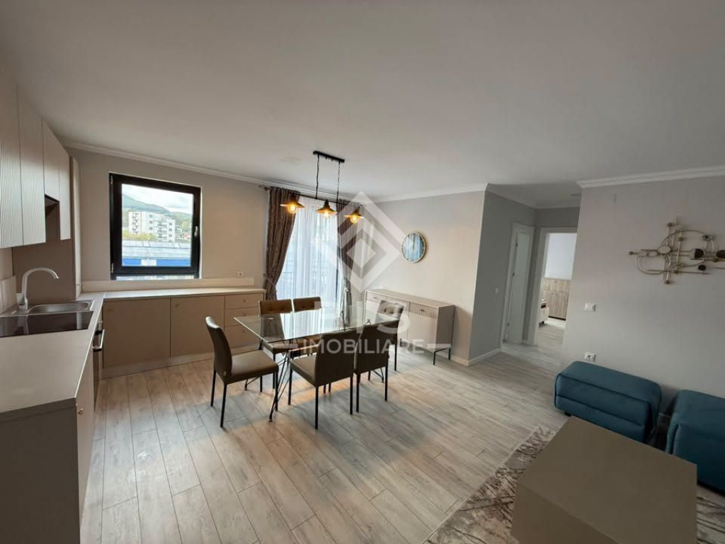 Apartament 55 mp, bloc nou, mobilat și utilat + parcare și boxă