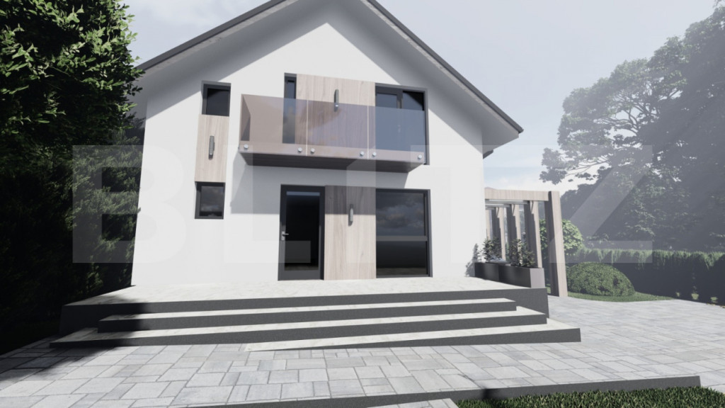 Casă premium în Budiul Mic | Finisaje de lux, garaj modern
