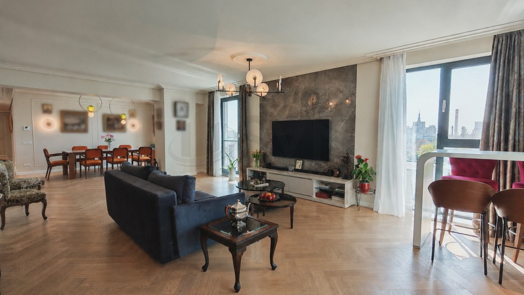 Penthouse exclusivist BДѓneasa вЂ“ 5 camere, terasДѓ 126 mp & 2 parcДѓri incluse