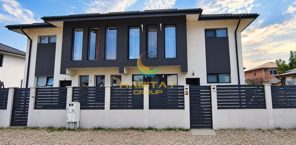 Duplex 4 camere - mobilat, teren 168 mp, acces rapid A0