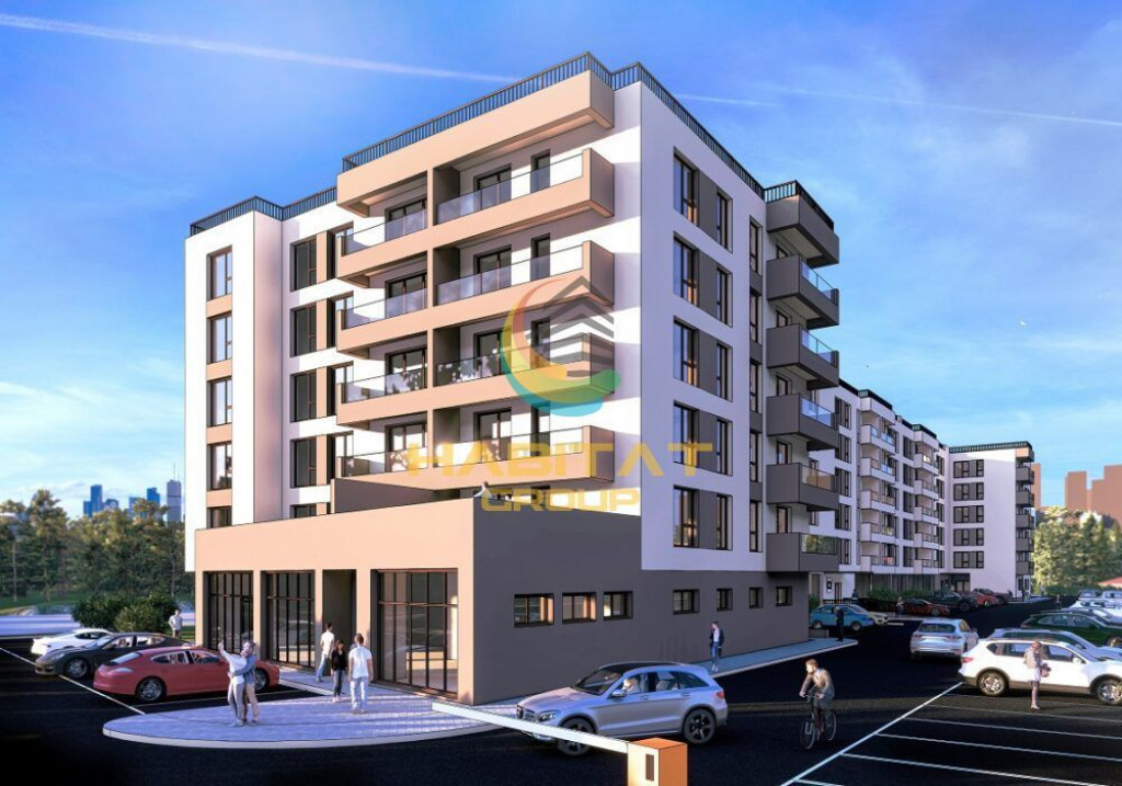 Apartament cu 2 camere, suprafata utila 54 mp + balcon in Popesti Leordeni