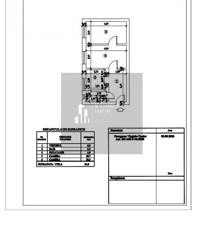 Apartament 2 camere Vitan/ Banu Udrea, centrala