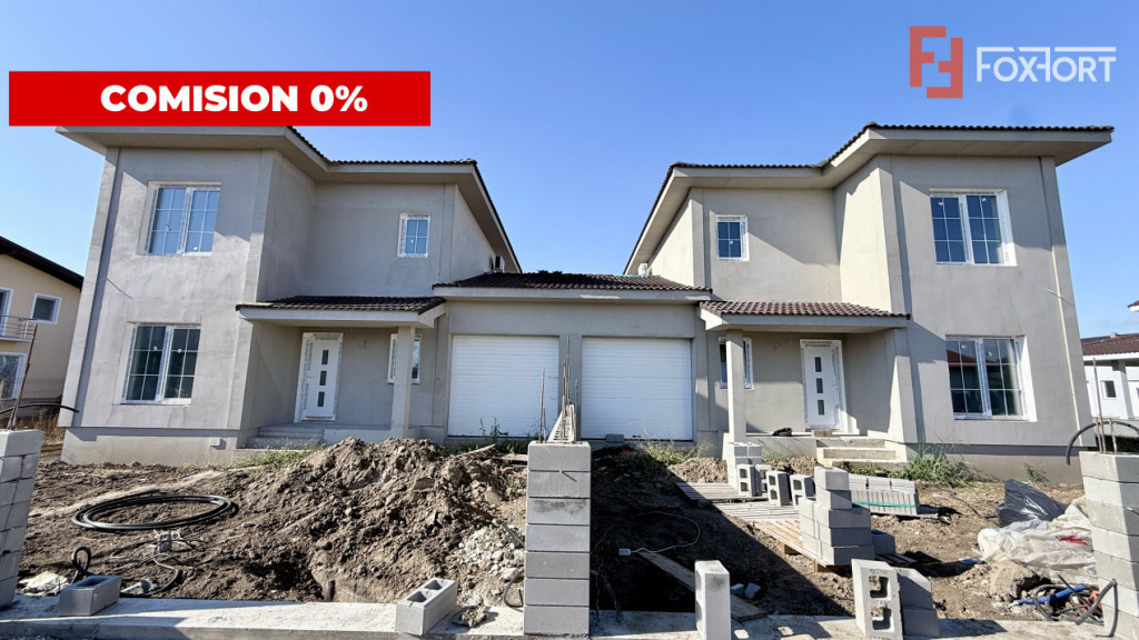 Comision 0% Duplex de vanzare, 5 camere despartit prin garaj