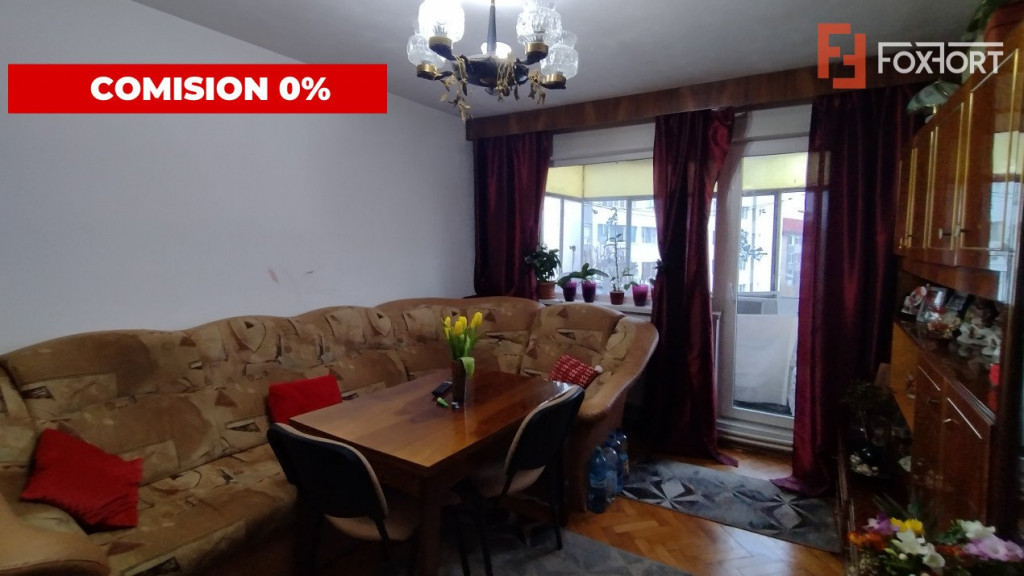 COMISION 0% Apartament 4 camere, boxa si balcon - Zona Dacia