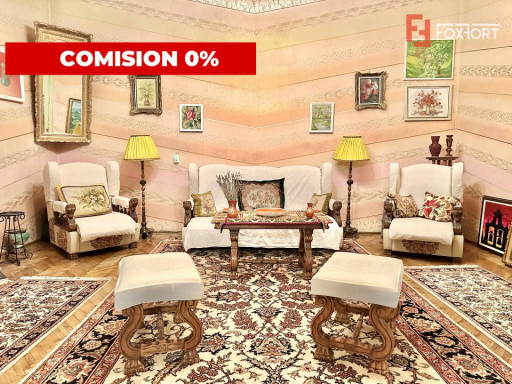 COMISION 0% Apartament cu 4 camere in cladire istorica - Pia