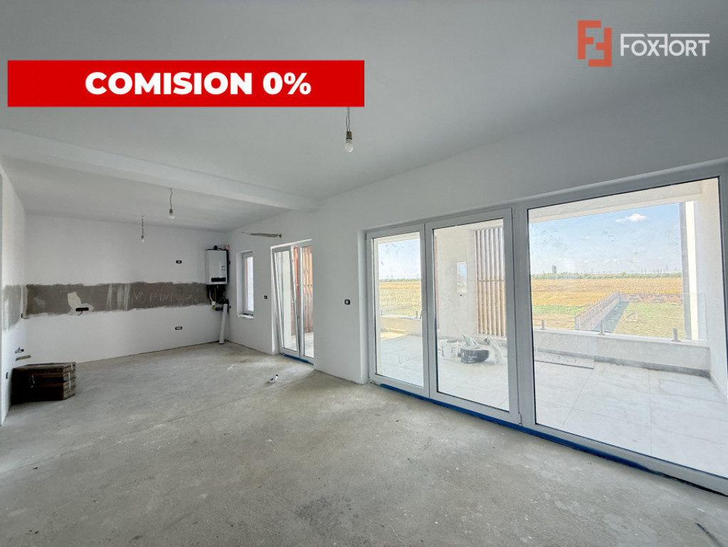 COMISION 0% Apartament cu 3 camere si terasa de 25 mp, etaj