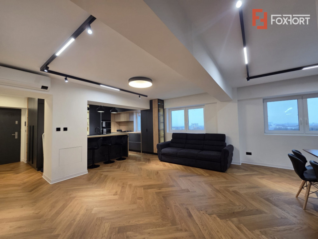 Apartament Premium 4 camere transformat in 3 camere 121 mp,