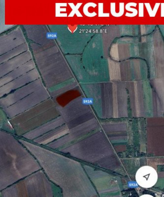 Teren extravilan 23.200 mp in Sacosu Turcesc