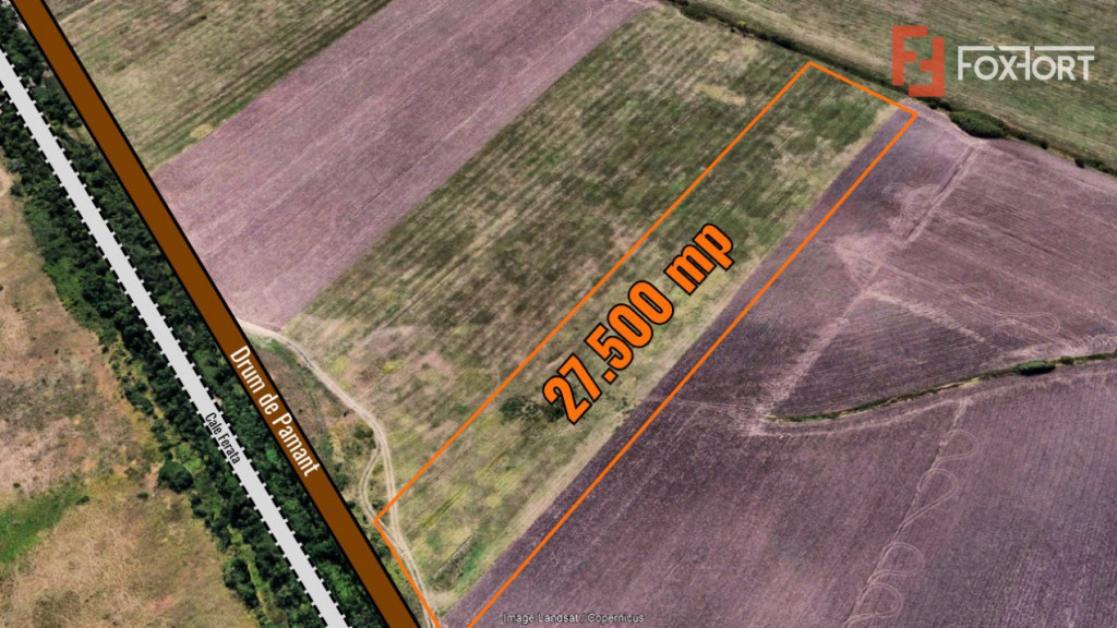 Teren extravilan 27.500 mp de vanzare in Timisoara-Zona Exte