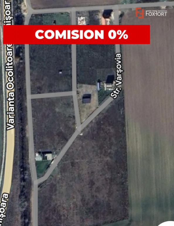 Comision 0% Teren intravilan 660 mp, cu PUZ aprobat si utili