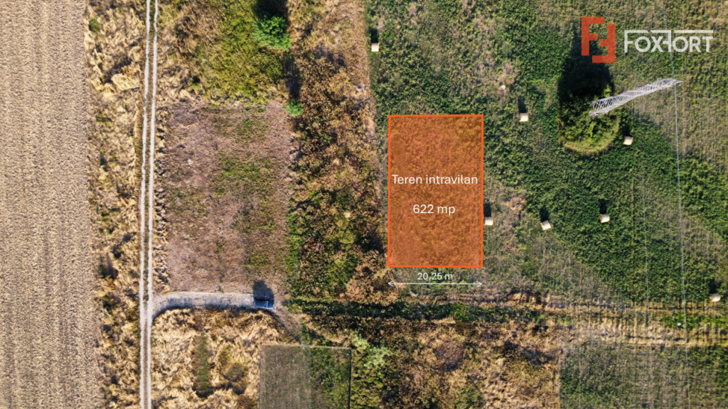 COMISION 0% Teren de 622 mp intravilan pretabil casa, zona C