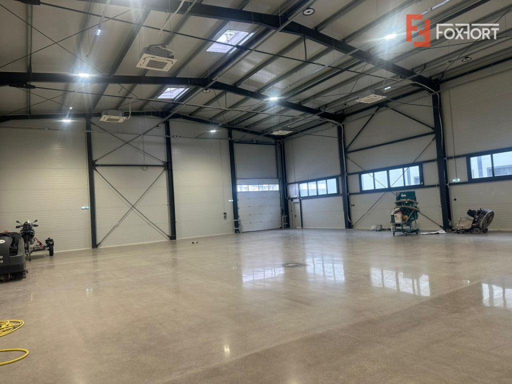 Hala industriala 500 mp + birouri, 1398 mp teren, acces TIR