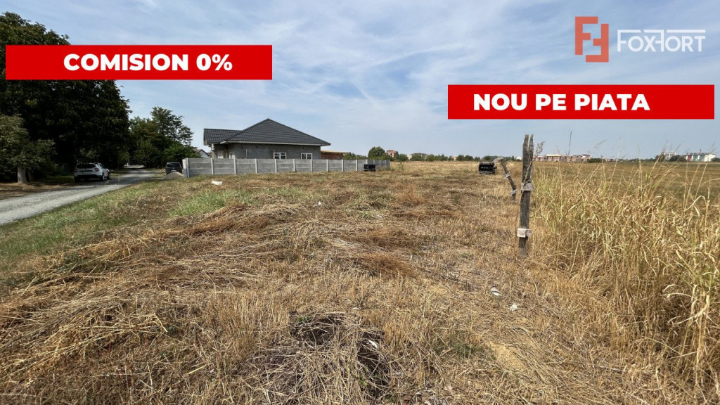 COMISION 0% Teren intravilan 610 mp, si front de 31 ml, Giro