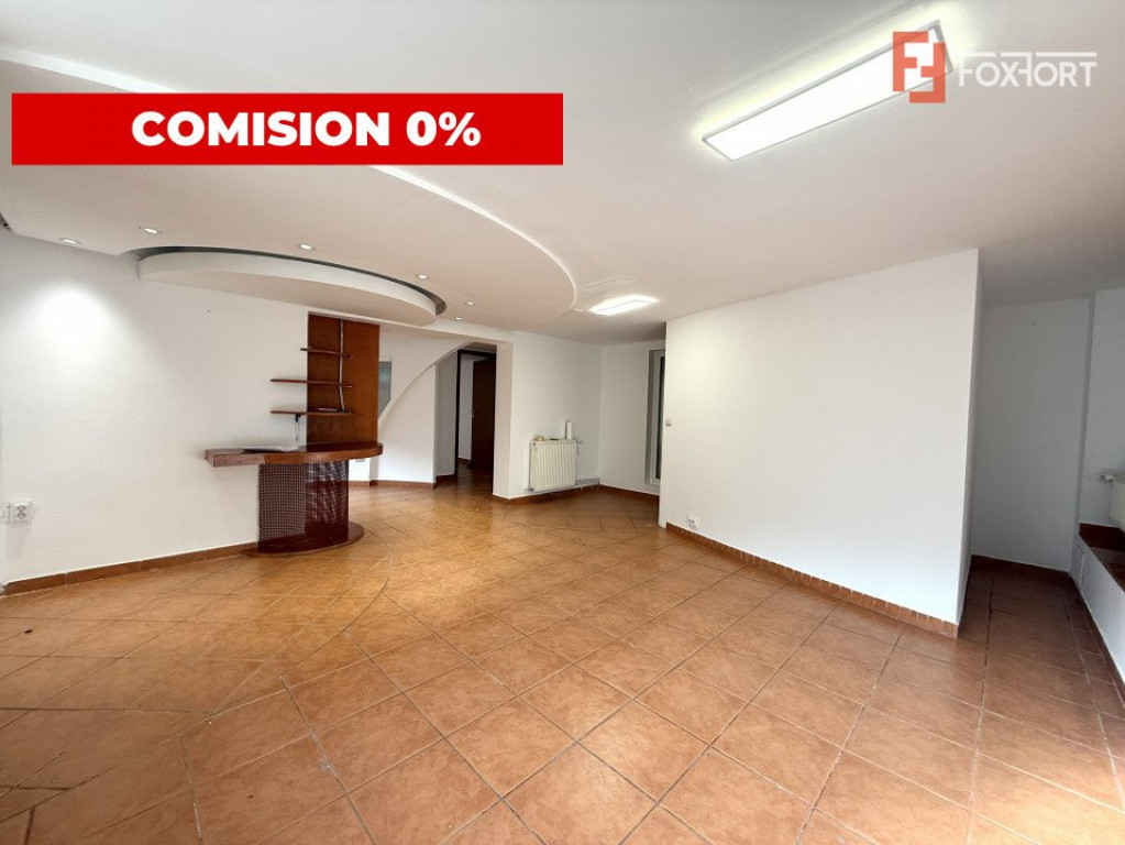 COMISION 0% Spatiu de birou cu 3 incaperi, 90 mp, zona Teleg