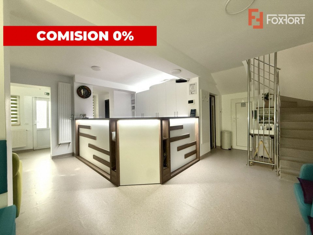 COMISION 0% 2 Cladiri medicale, una amenajata deja, teren 44