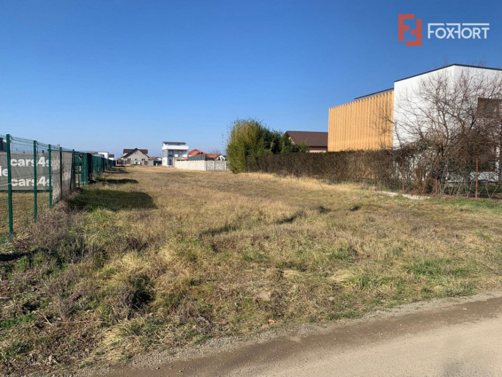 Teren 2244 mp in Dumbravita, toate utilitatile, ideal rezide