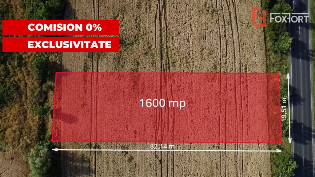COMISION 0% Teren de vanzare intravilan de 1.600 mp - Padure