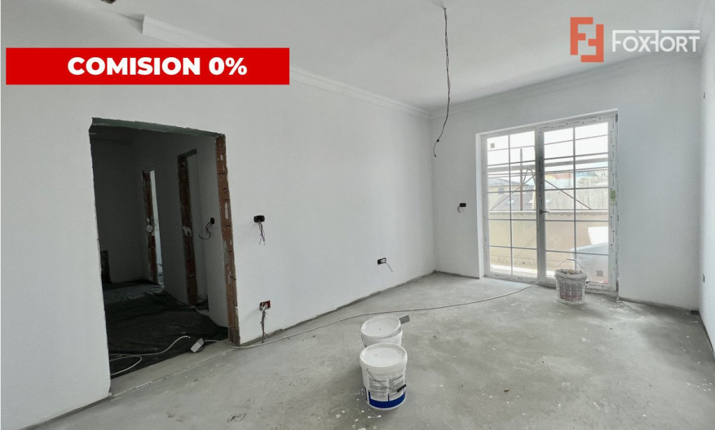 Apartament cu 1 camera + 30 mp gradina in Giroc, zona Penny