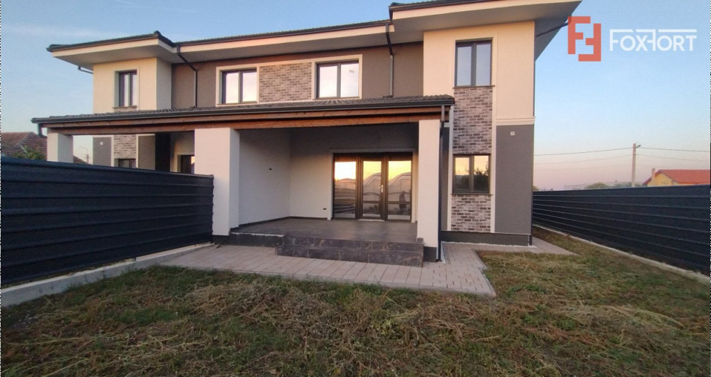 Duplex 5 camere, Becicherecu Mic - Garaj, terasa, Interior l