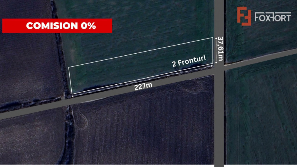 COMISION 0% Teren extravilan agricol, Sacalaz - 8493mp, 2 fr