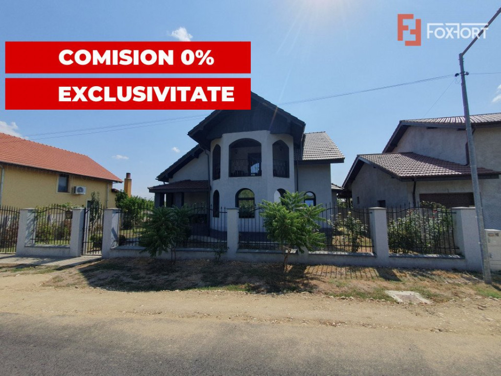 COMISION 0% Casa individuala cu 5 camere si teren de 1222 mp