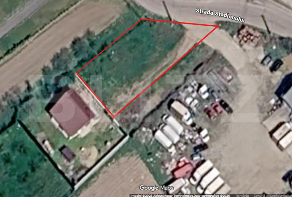 Terenuri pentru constructie case – Sanmartin, limita cu...