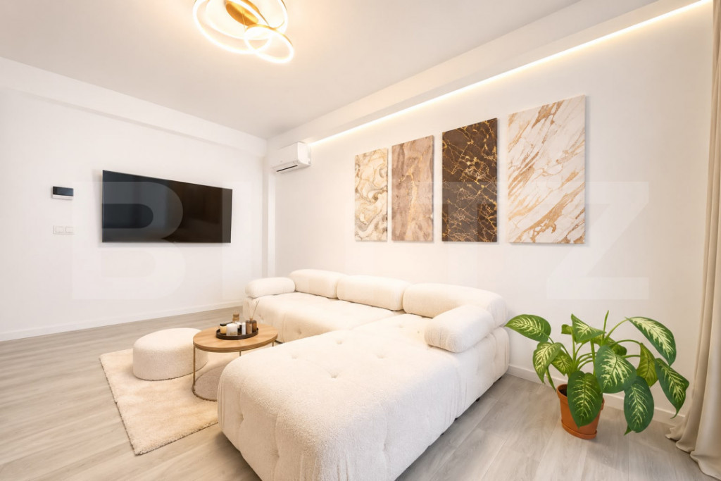 Apartament 2 camere, 54 mp, complet mobilat utilat, parcare