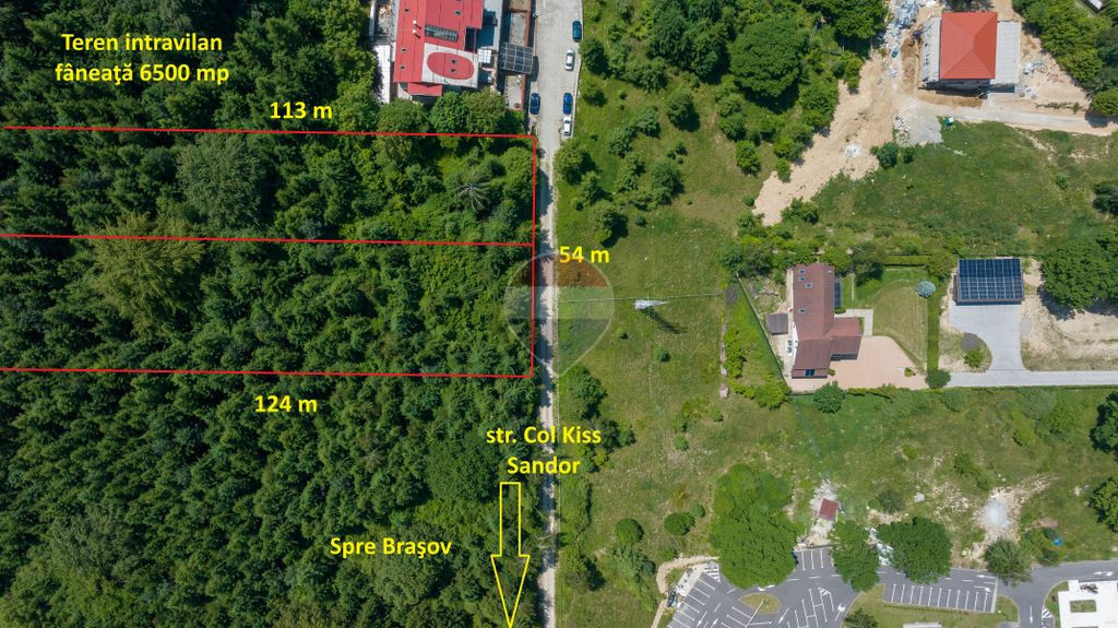 Teren intravilan, 3000 mp, Dâmbu Morii