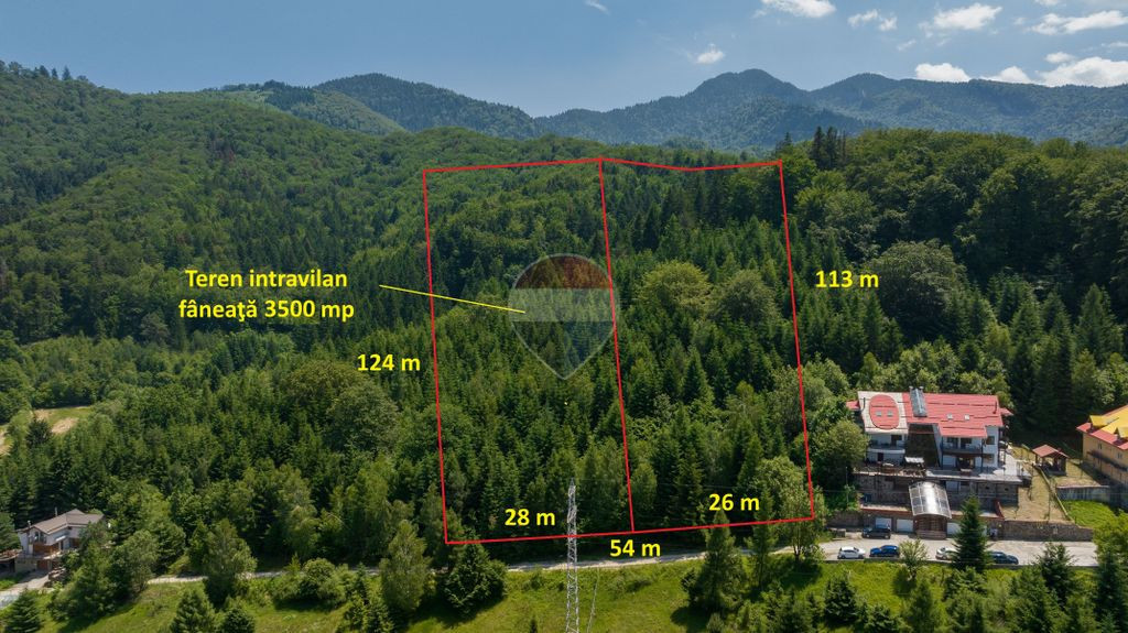 Teren intravilan, 3500 mp, Dâmbu Morii