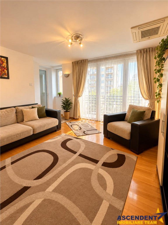Apartament generos, 90 mp, 3 camere si parcare privata, Griv
