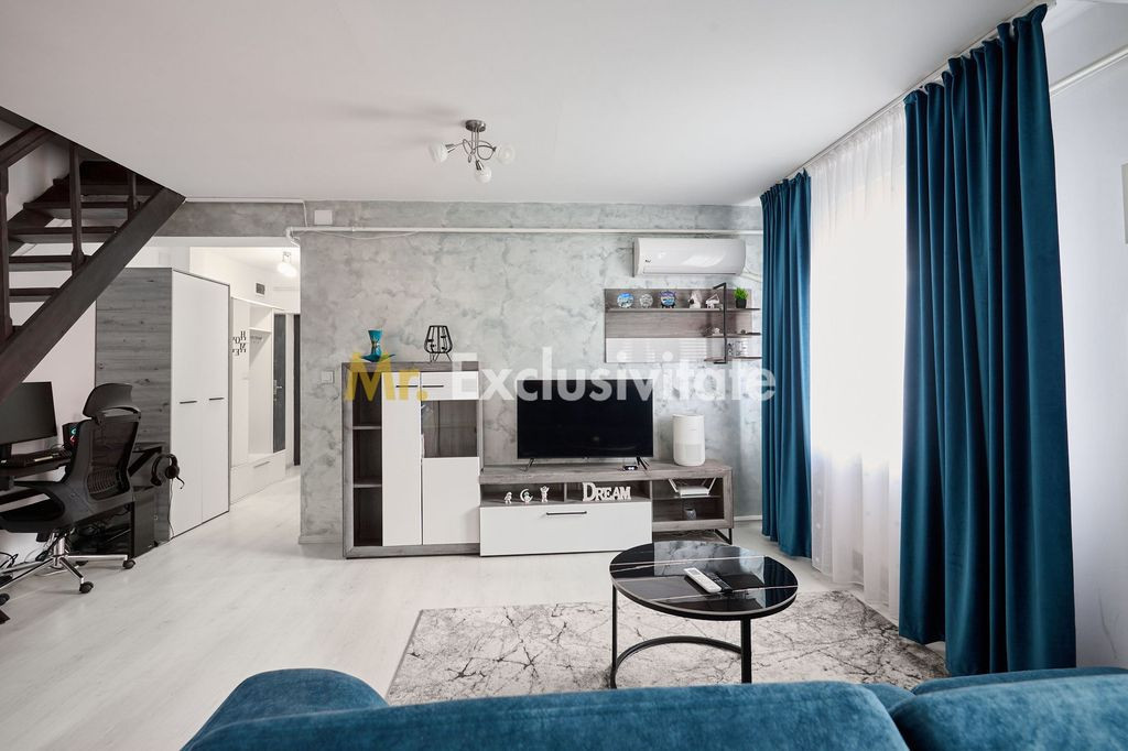 Apartament modern cu 2 camere și mansardă - Eremia Grigorescu