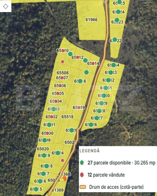 Teren intravilan, 931 mp, zona Salicea Hills