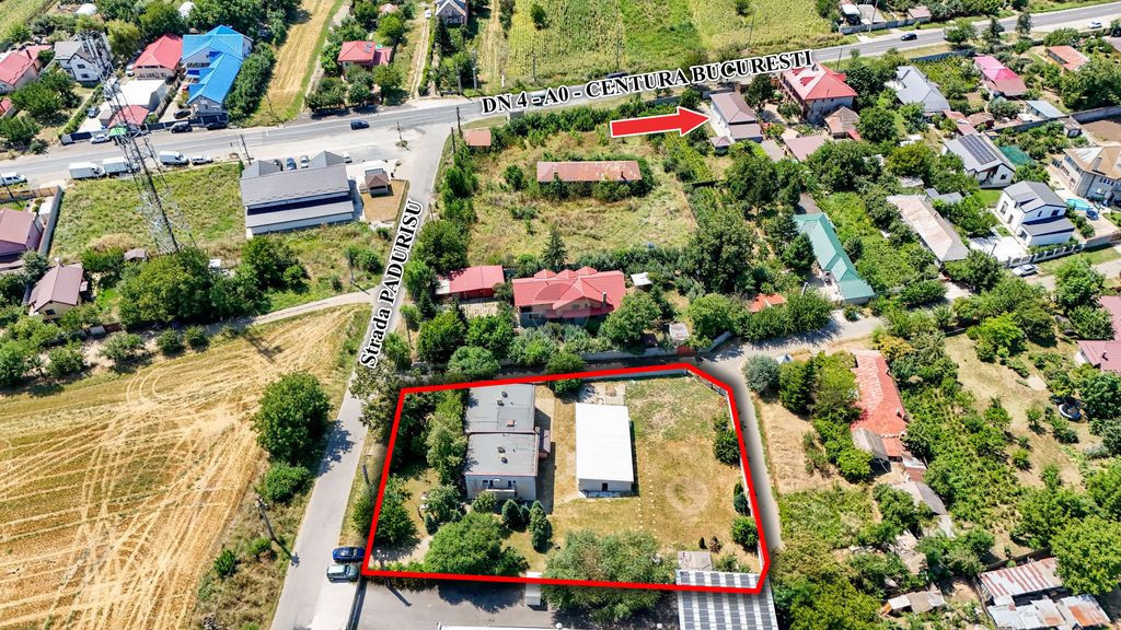 Bloc P+1 | 4 apartamente de 3 camere + Hala productie | Teren 1900 mp