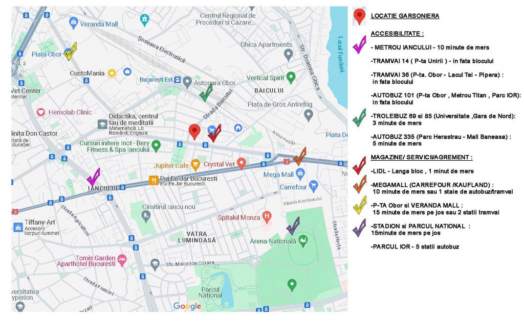 Garsoniera de inchiriat București ApexImobiliare.ro