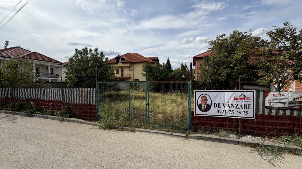 Teren intravilan 2.034 mp – zonă M3 – ideal dezvoltare rezidențială