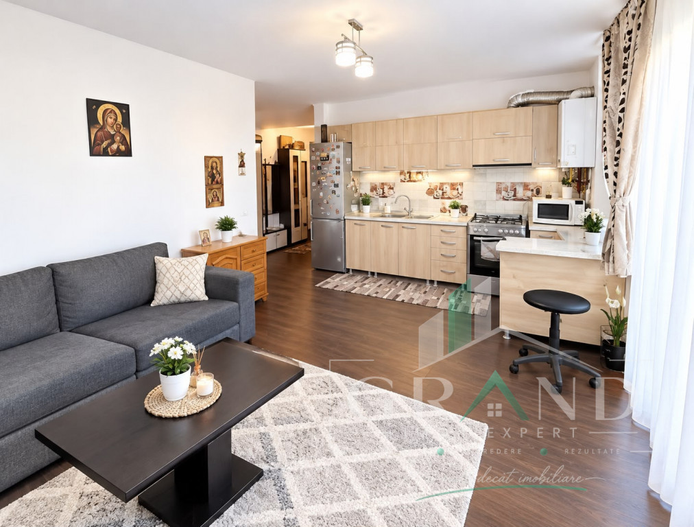 Apartament 2 camere, etaj intermediar+parcare, Florești