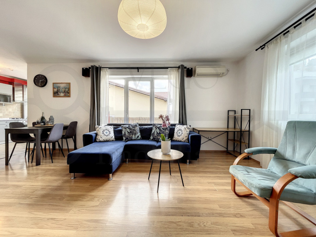 Apartament 2 camere, 62 mp, garaj, terasa 11 mp in Buna Ziua
