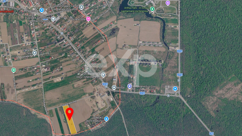 Teren Intravilan Ghermanesti Padure