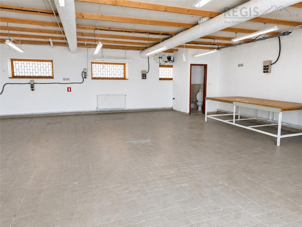 Spatiu 200 mp | Productie, depozit, birouri | Acces TIR | Sa