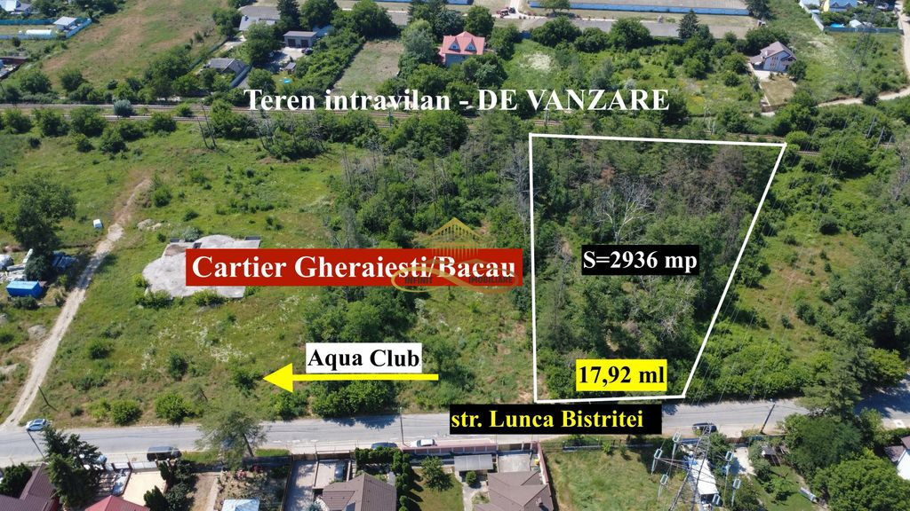 Teren de vanzare in Bacau