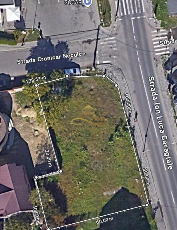 Teren intravilan in Bacau cu dublu front stradal dezvoltare imobiliară