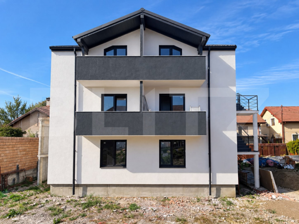 Apartament 2 camere în bloc nou, 49 mp, 2 balcoane și parc