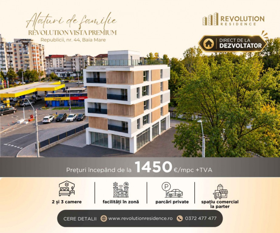 NEW! COMISION 0% - Apartamente cu 2 si 3 camere - Bdul Republicii 44