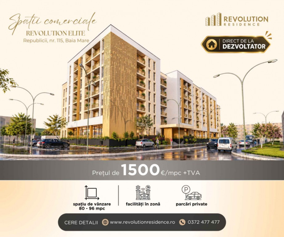 NEW! COMISION 0% - Spatiu Comercial Bdul Republicii 115,Baia Mare
