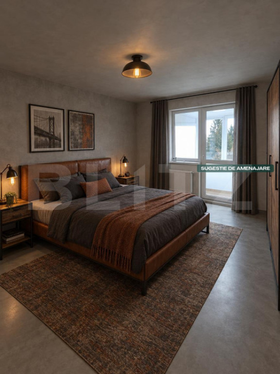 Apartament 2 camere, 45 mp, zona Săcele