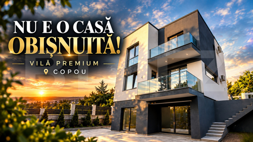 Vila de lux cu 5 camere in Copou, zona linistita