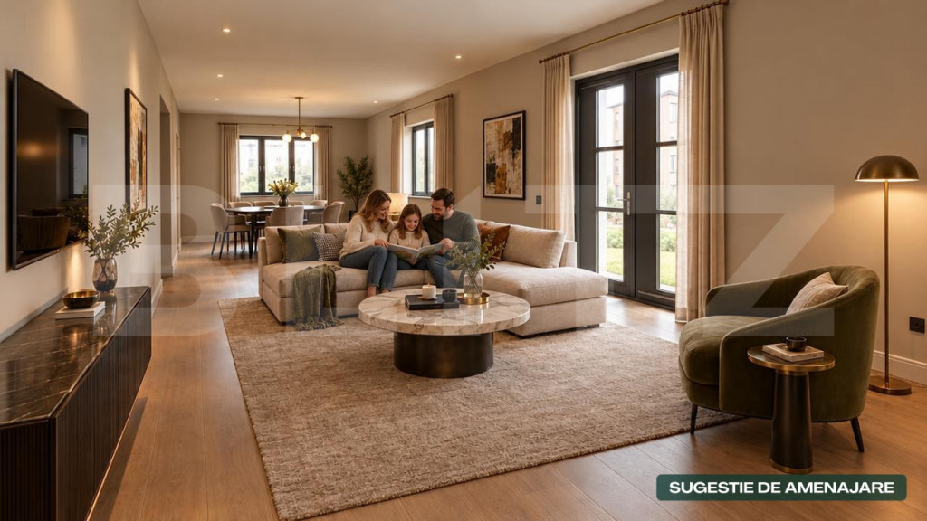 Casa pe un singur nivel, 180 mp, zona Nazna