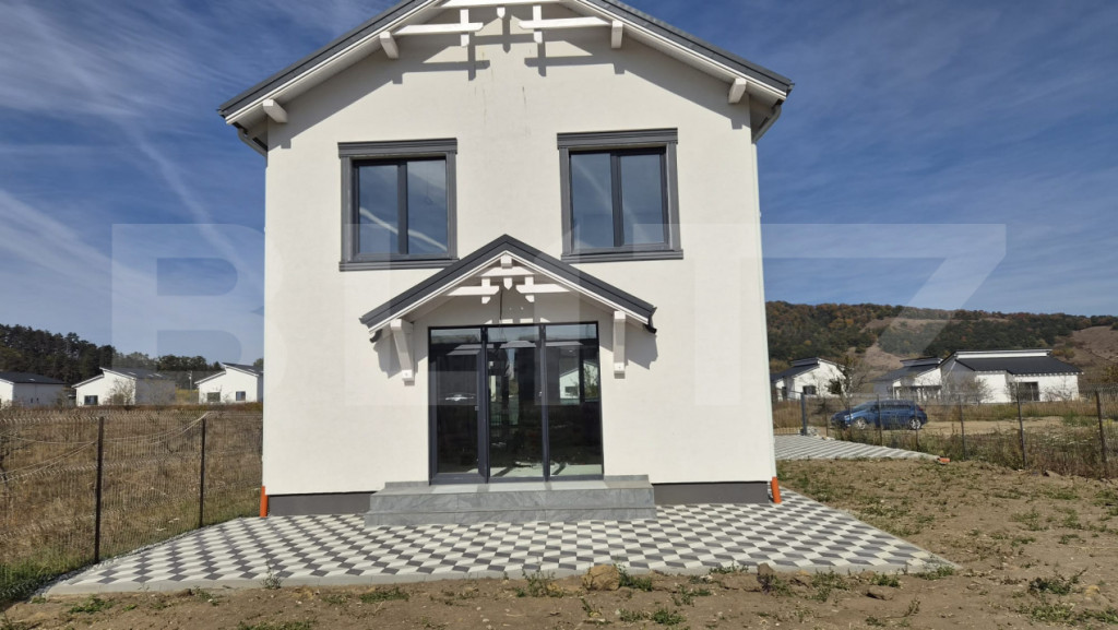 Casa P+1, finisaje incluse, 4 camere, 120 mp+ teren 580 mp,