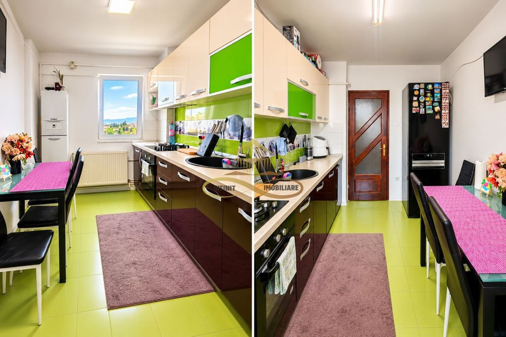 Vând apartament cu 3 camere decomandate in centrul orașului Bacau